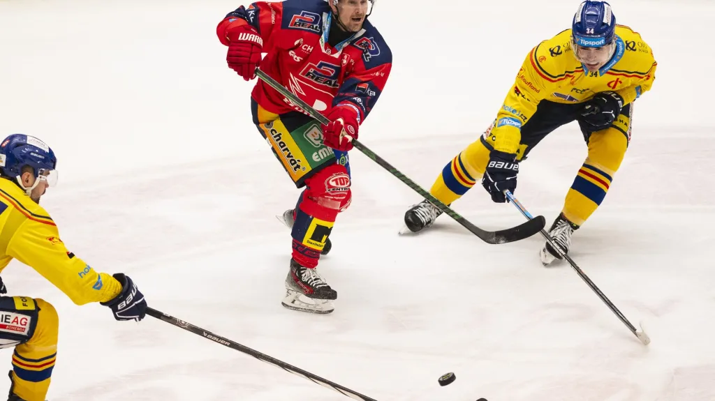 Roman Červenka v utkání proti Motoru