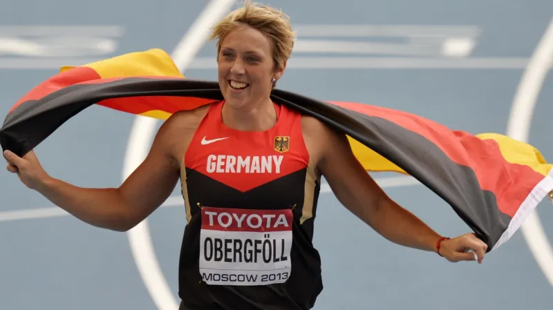 V ženském oštěpu se zlata konečně dočkala Němka Obergföllová