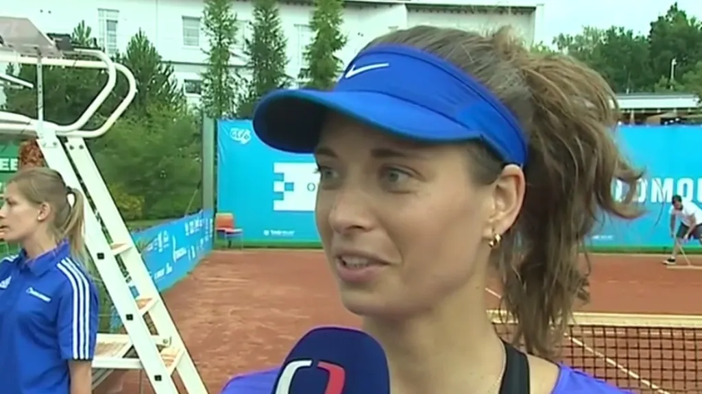 Cetkovská se v prvním kole turnaje v Olomouci uvedla výhrou