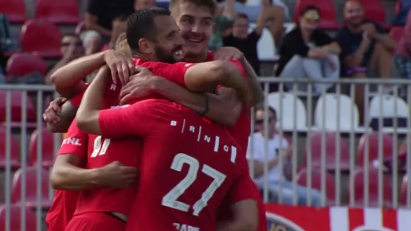 Sestřih utkání Zbrojovka Brno - Líšeň