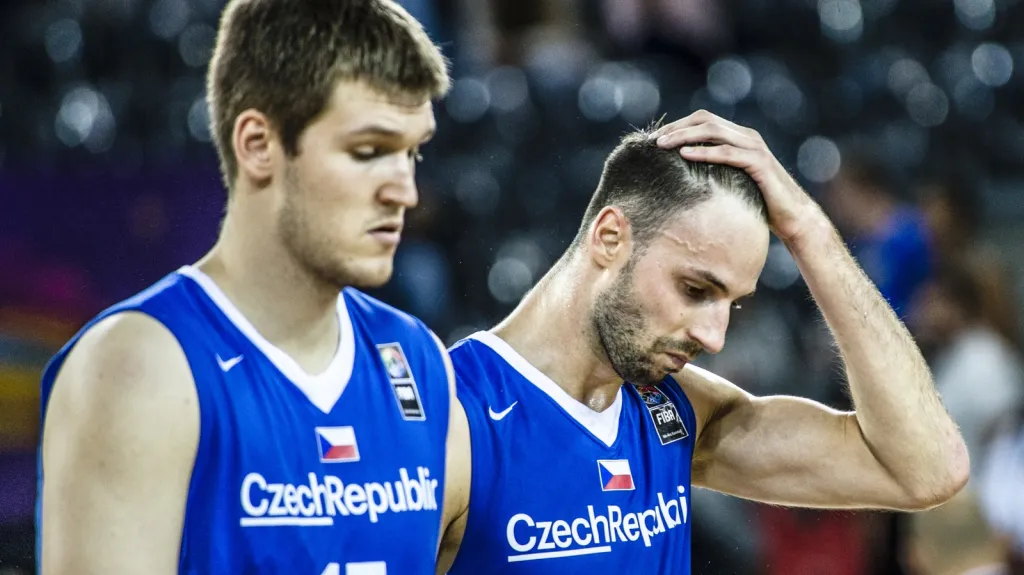 Zklamaní čeští basketbalisté