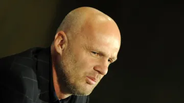 Trenér reprezentace Michal Bílek