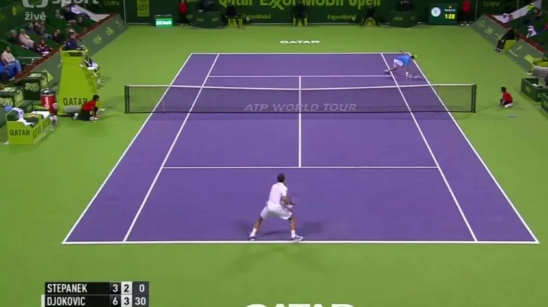 Štěpánka zastavil v Dauhá až obhájce titulu Djokovič