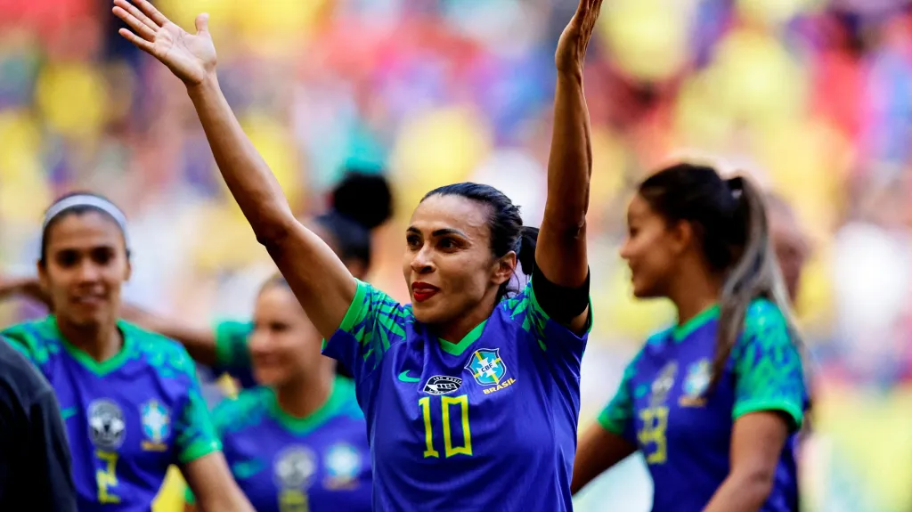 Brazilská fotbalistka Marta 