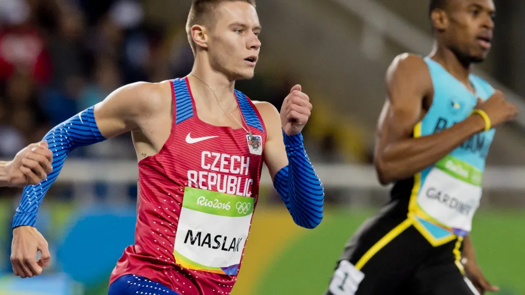 Pavel Maslák na olympijských hrách v Riu