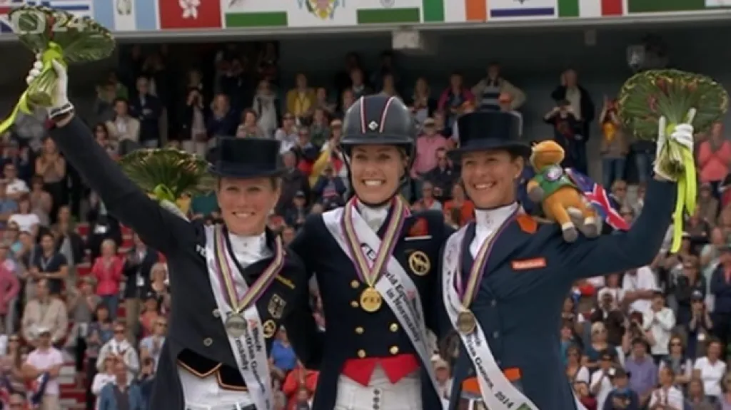 Volnou úlohu na hudbu ovládla na Světových jezdeckých hrách Dujardinová