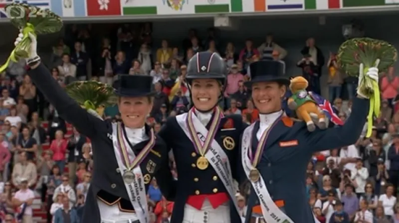 Volnou úlohu na hudbu ovládla na Světových jezdeckých hrách Dujardinová