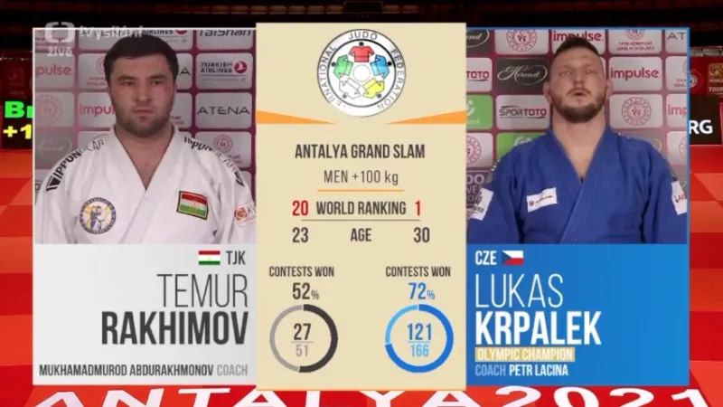 Krpálek a Klammert získali na Grand Slamu v Antalyi bronz