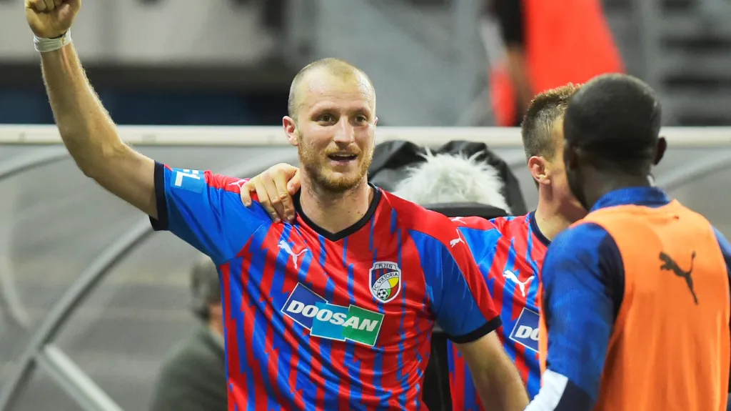 Střelec Viktorie Plzeň Michael Krmenčík