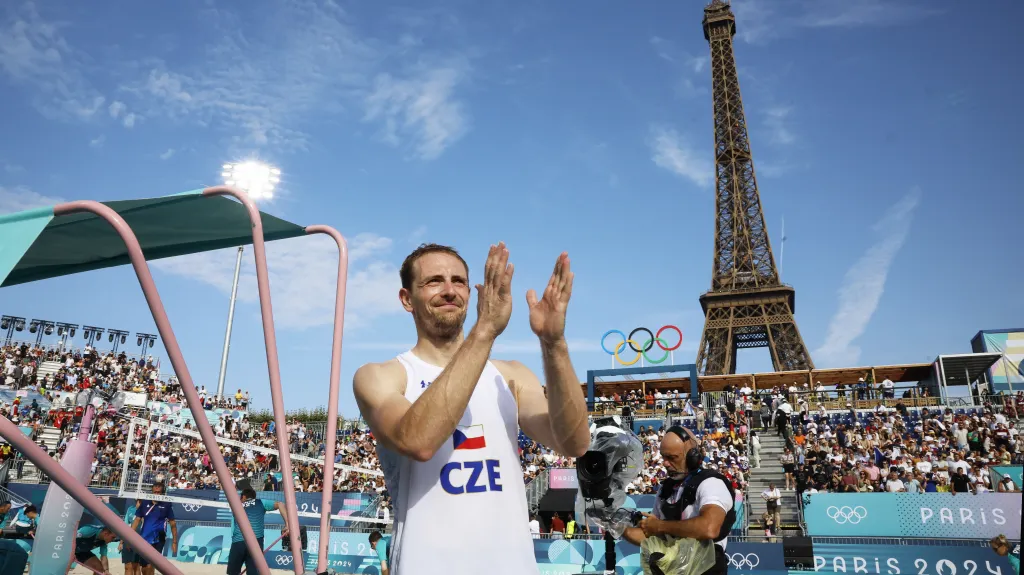 Ondřej Perušič na olympijských hrách v Paříži