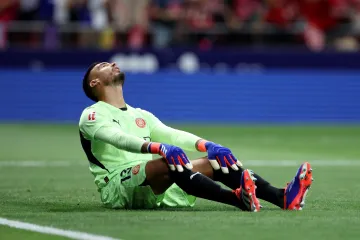 Brankář Girony Paulo Gazzaniga