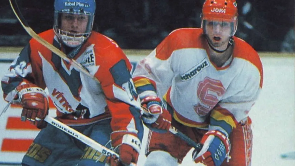 Finále Vítkovice - Sparta v roce 1993