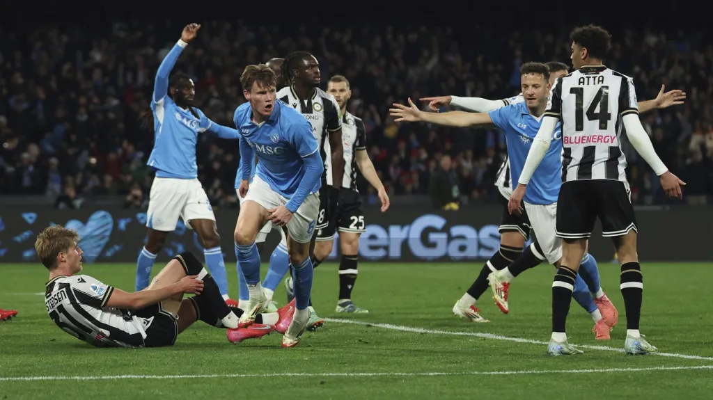 Utkání Neapol – Udine 