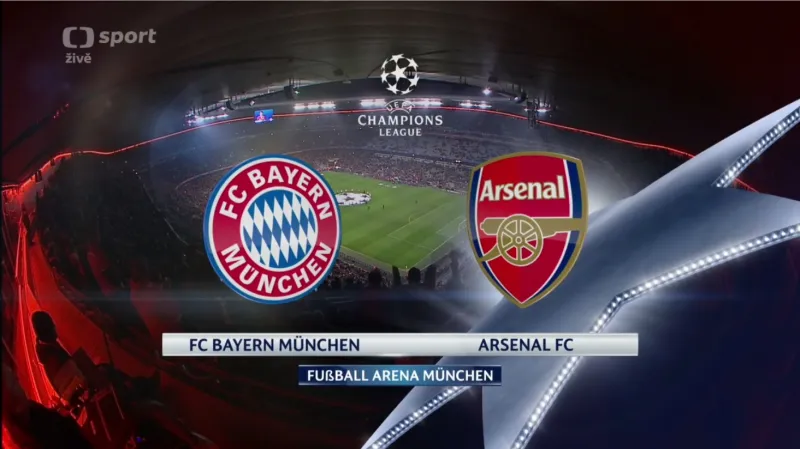 Sestřih utkání Bayern - Arsenal