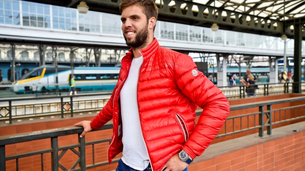 Tenista Jiří Veselý před odjezdem do Maďarska