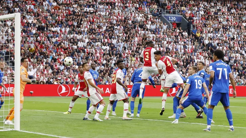 Utkání Ajax - Glasgow Rangers