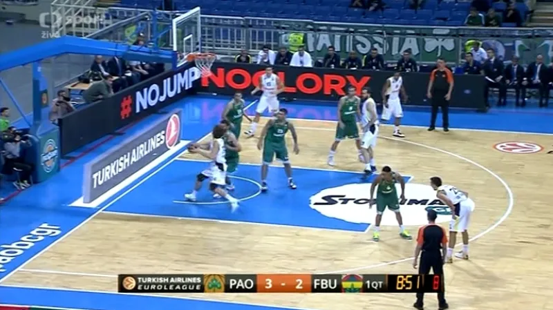 Sestřih basketbalu Panathinaikos - Fenerbahce
