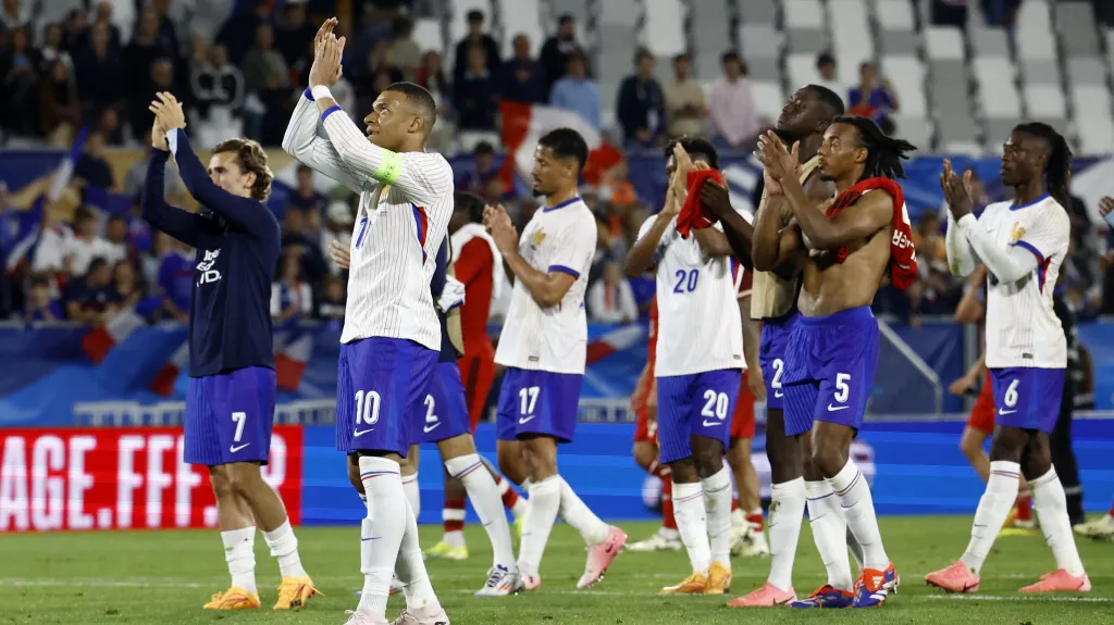 Tým Francie v přípravě na ME