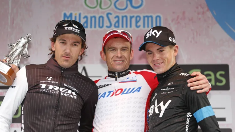Tři nejlepší závodu Milán - San Remo