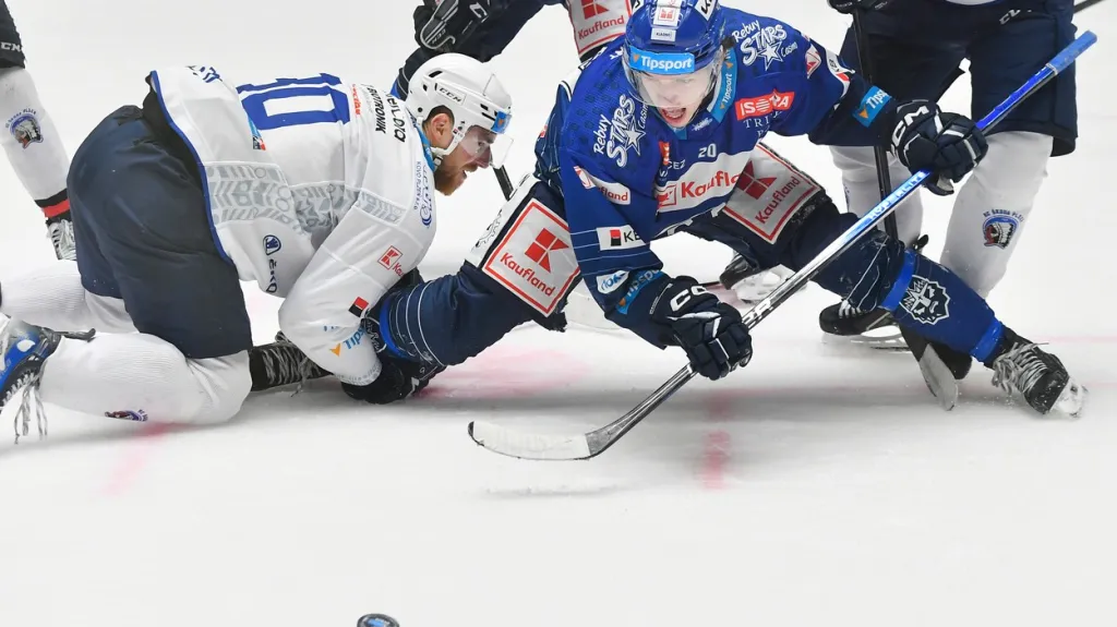 Kladenský Jaromír Pytlík a plzeňský Jakub Lev