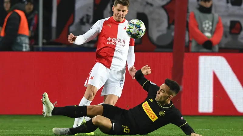 Utkání Slavia Praha - Inter Milán