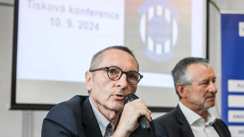 Ředitel Regionální hospodářské komory Brno Čeněk Absolon a předseda představenstva Ladislav Chodák