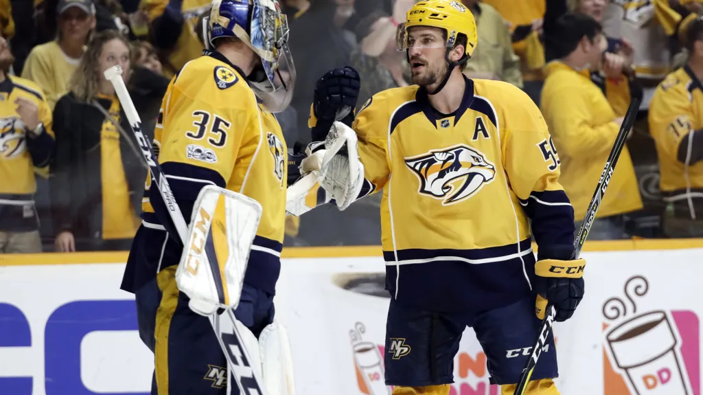 Pekka Rinne a Roman Josi