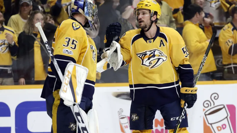 Pekka Rinne a Roman Josi