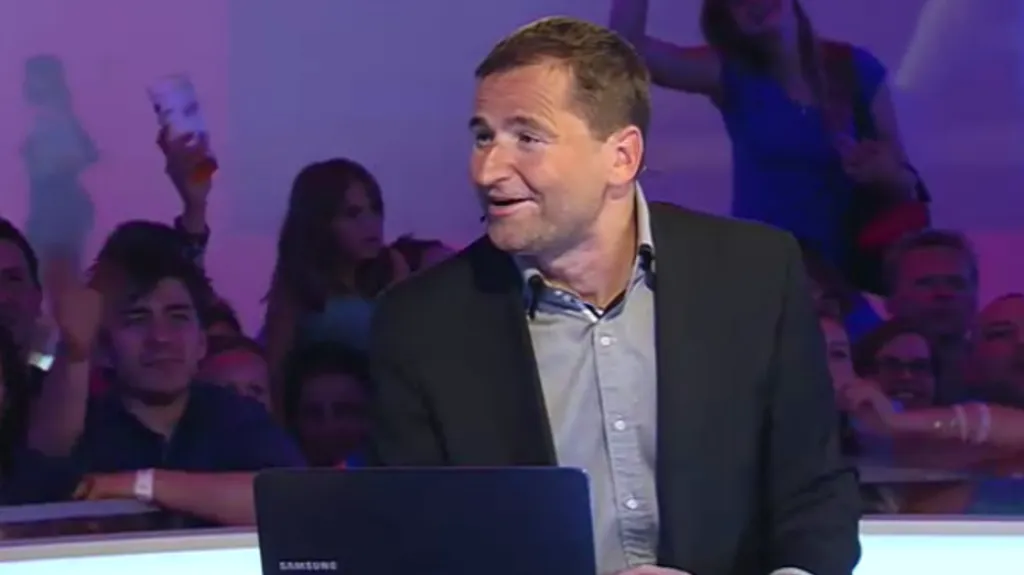 Robert Záruba ve studiu OH