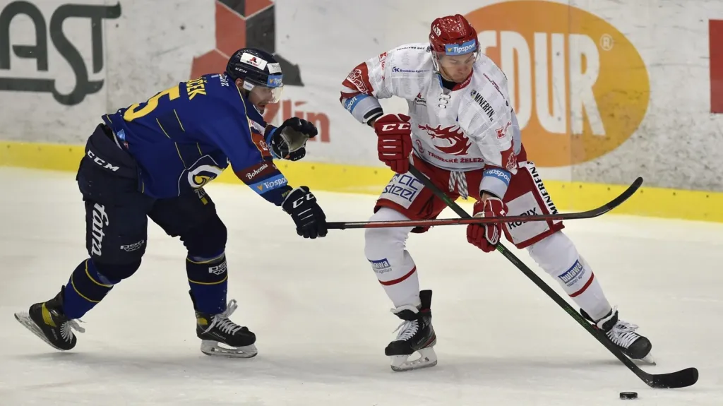 Utkání Zlín - Třinec