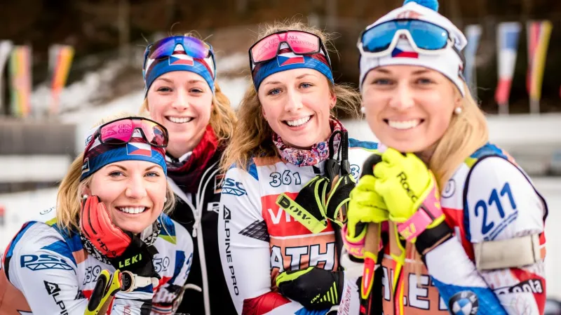 České biatlonistky