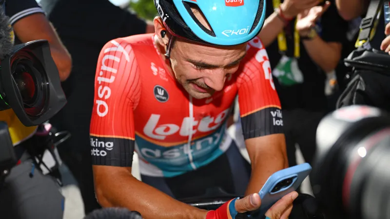 Závěr 18. etapy Tour de France