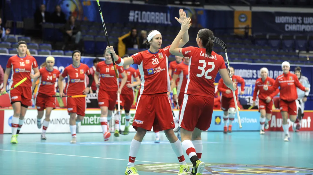 České florbalistky