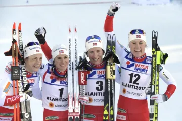 Čtyři Norky obsadily první čtyři místa