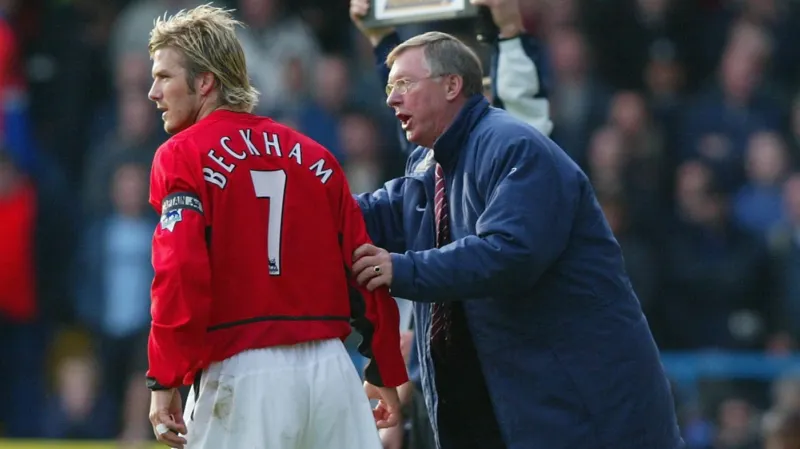 Spojení Alex Ferguson a David Beckham (vlevo) fungovalo v Manchesteru United 17 let.