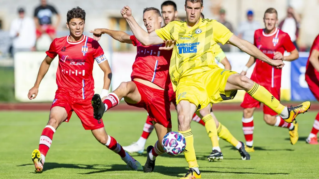 Utkání Varnsdorf - Líšeň