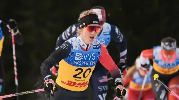 Janatová zajela ve skiatlonu nejlepší výsledek v sezoně