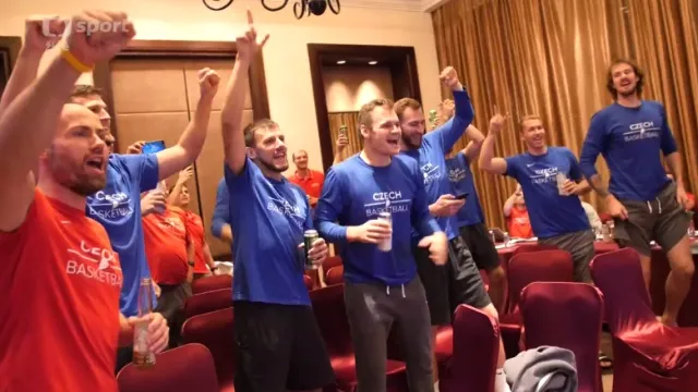 České oslavy postupu do čtvrtfinále MS