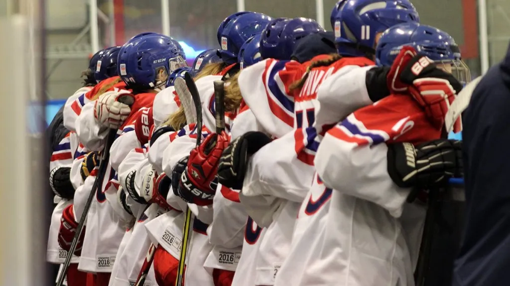 České hokejistky do 16 let