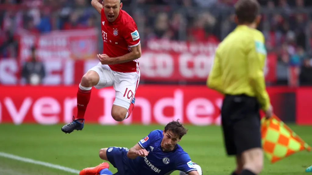 Utkání Bayern - Schalke