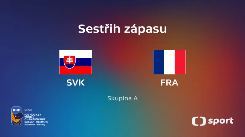 Sestřih utkání Slovensko – Francie