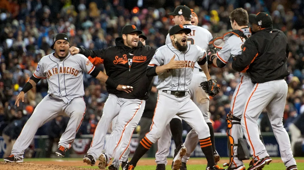 Radost hráčů Giants