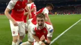 Gól v utkání Arsenal - Bayern Mnichov: Özil - 2:0 (90+4. min.)
