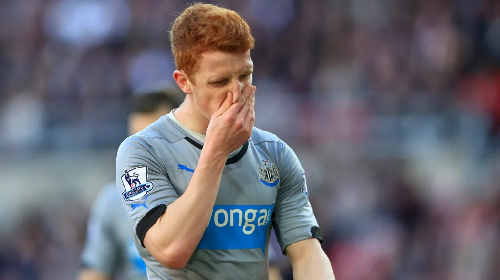 Zklamaný Jack Colback z Newcastlu