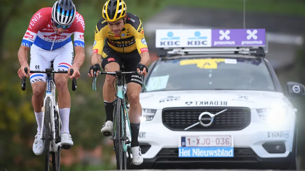 Mathieu van der Poel a Wout van Aert