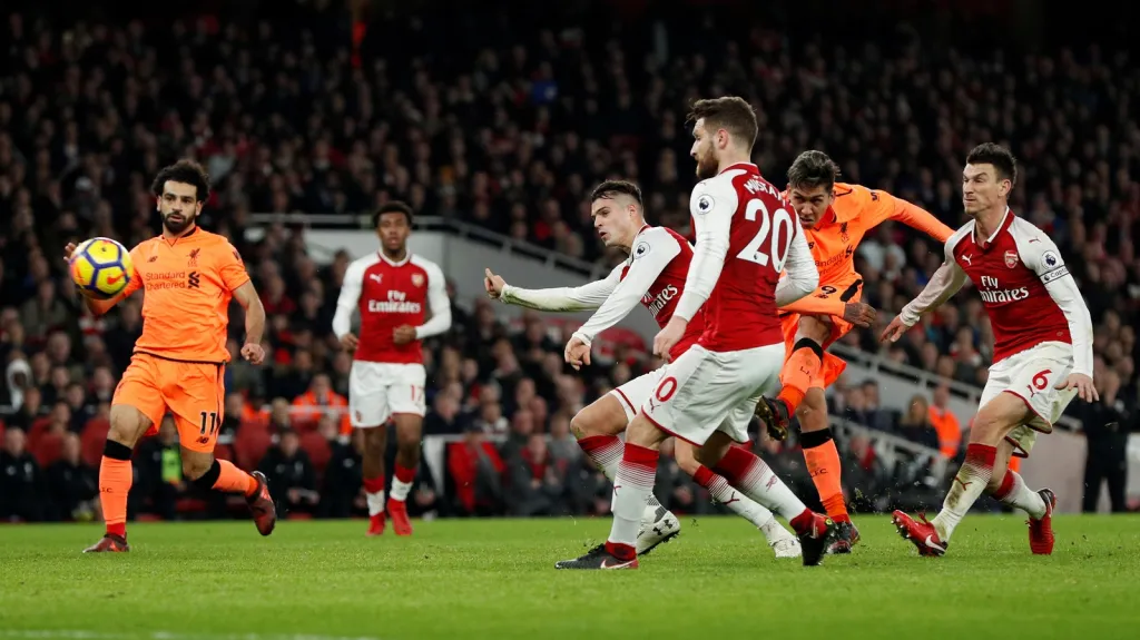 Utkání Arsenal - Liverpool