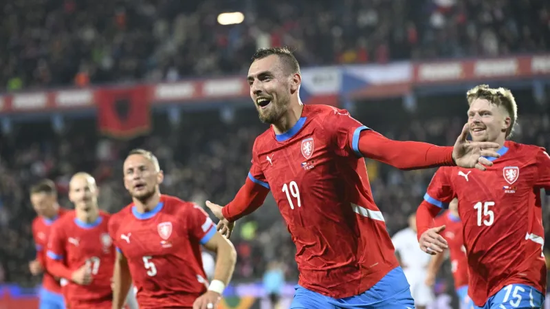 Radost českých fotbalistů