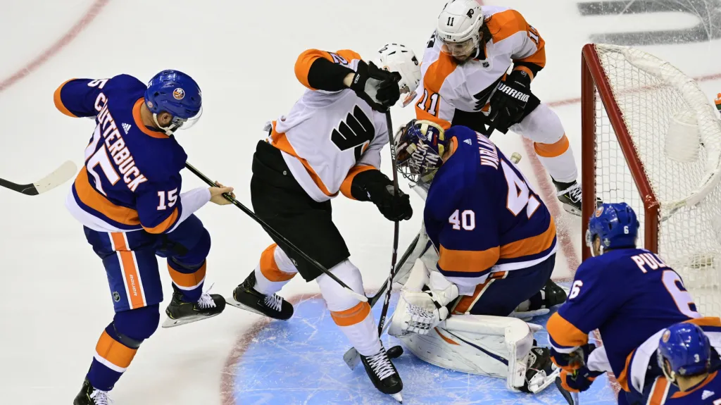 Utkání New York Islanders - Philadelphia