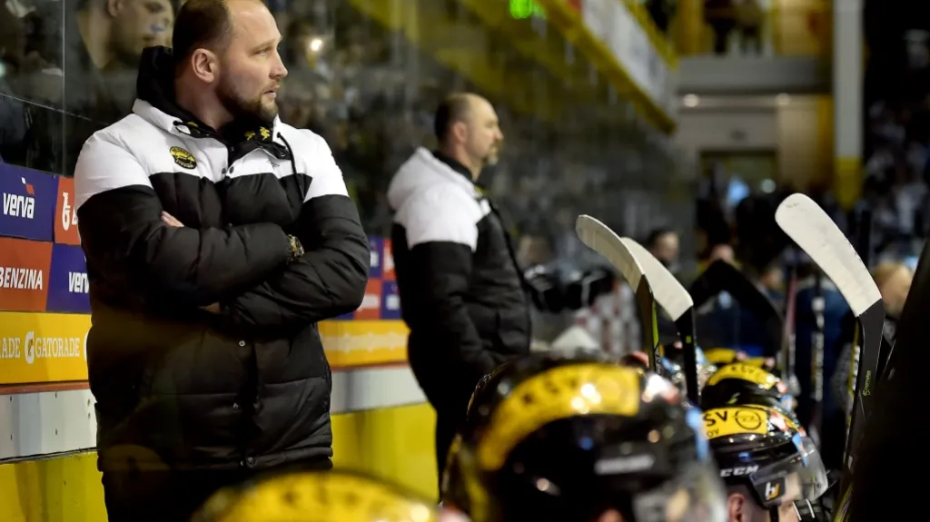 Jiří Šlégr na lavičce Litvínova