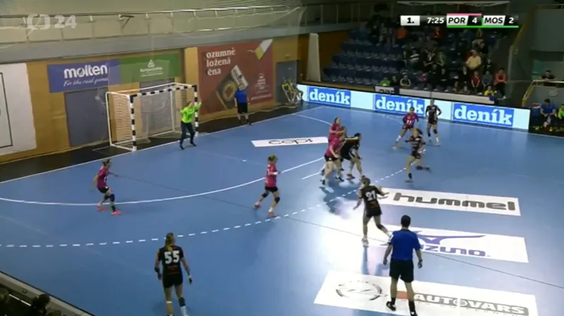 Házenkářky Poruby vybojovaly Český pohár proti Mostu